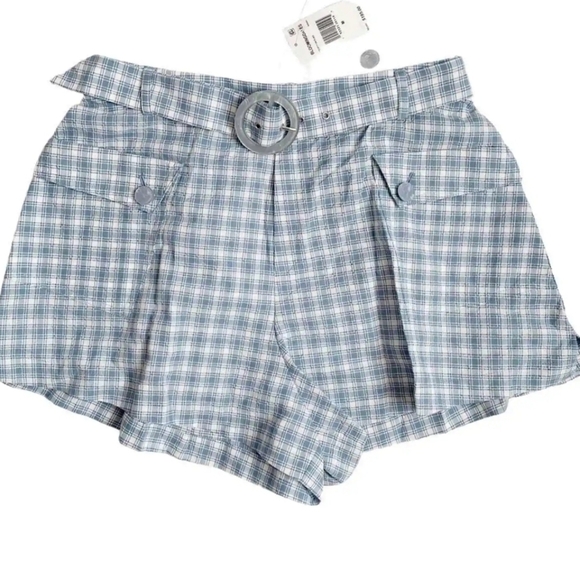 Jonathan Simkhai Plaid Adriatic Shorts - Picture 4 of 6
